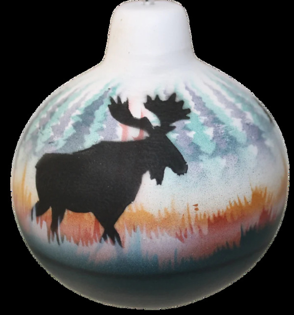  Morning Mist Moose Vase | Handcrafted Pottery Sale
