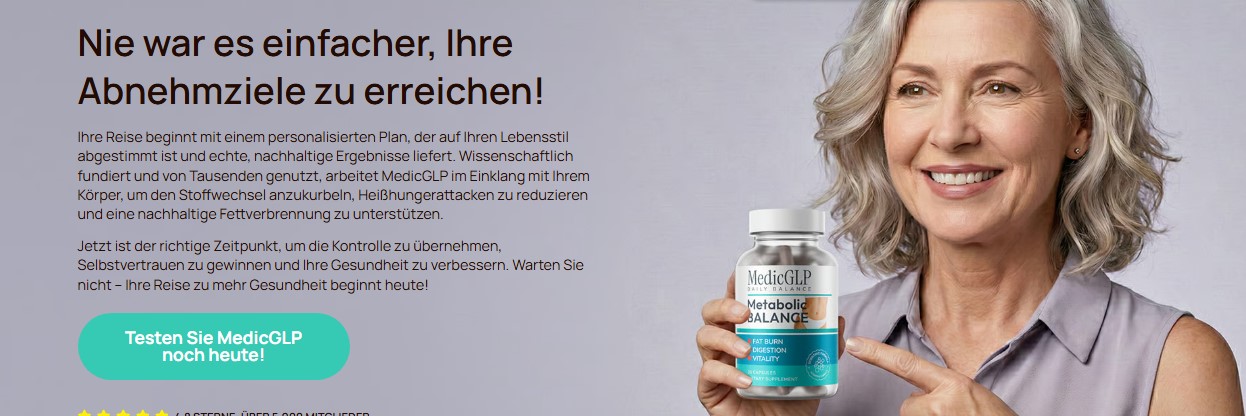  MedicGLP Vorteile & Ergebnisse: Was Sie vor dem Kauf wissen sollten