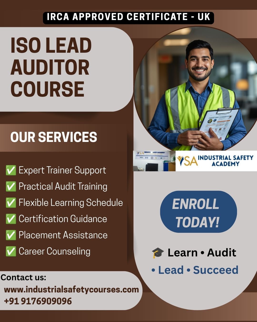  ISO 45001 Certification Course, Lead Auditor Course Online in Chennai