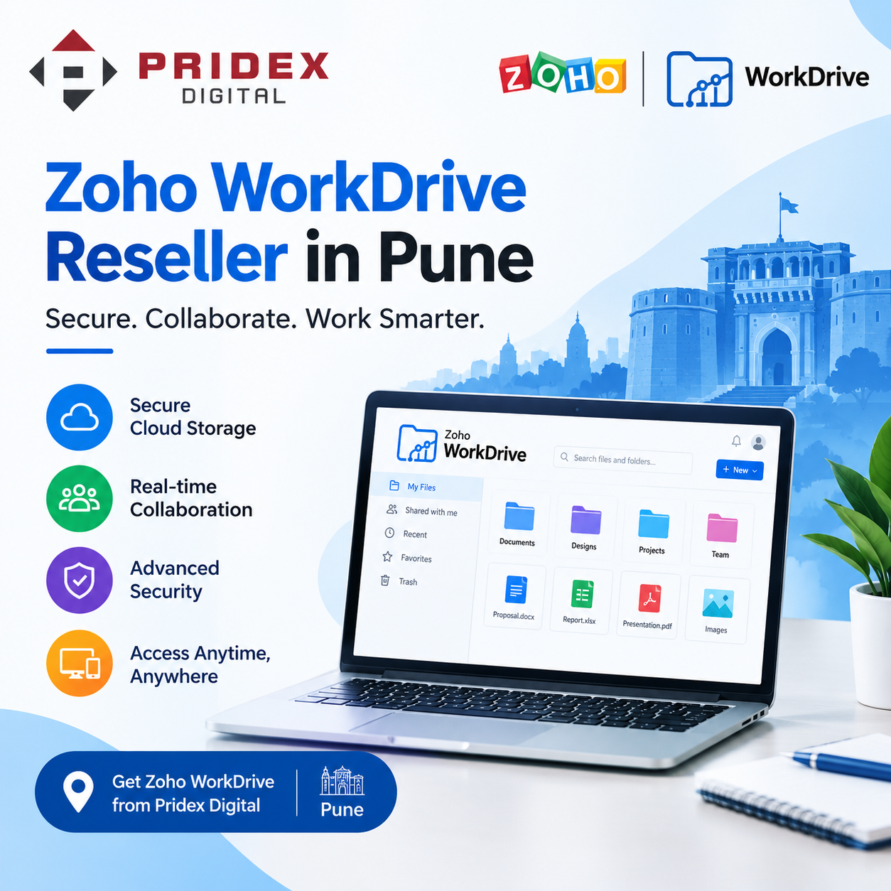  Zoho WorkDrive reseller Pune