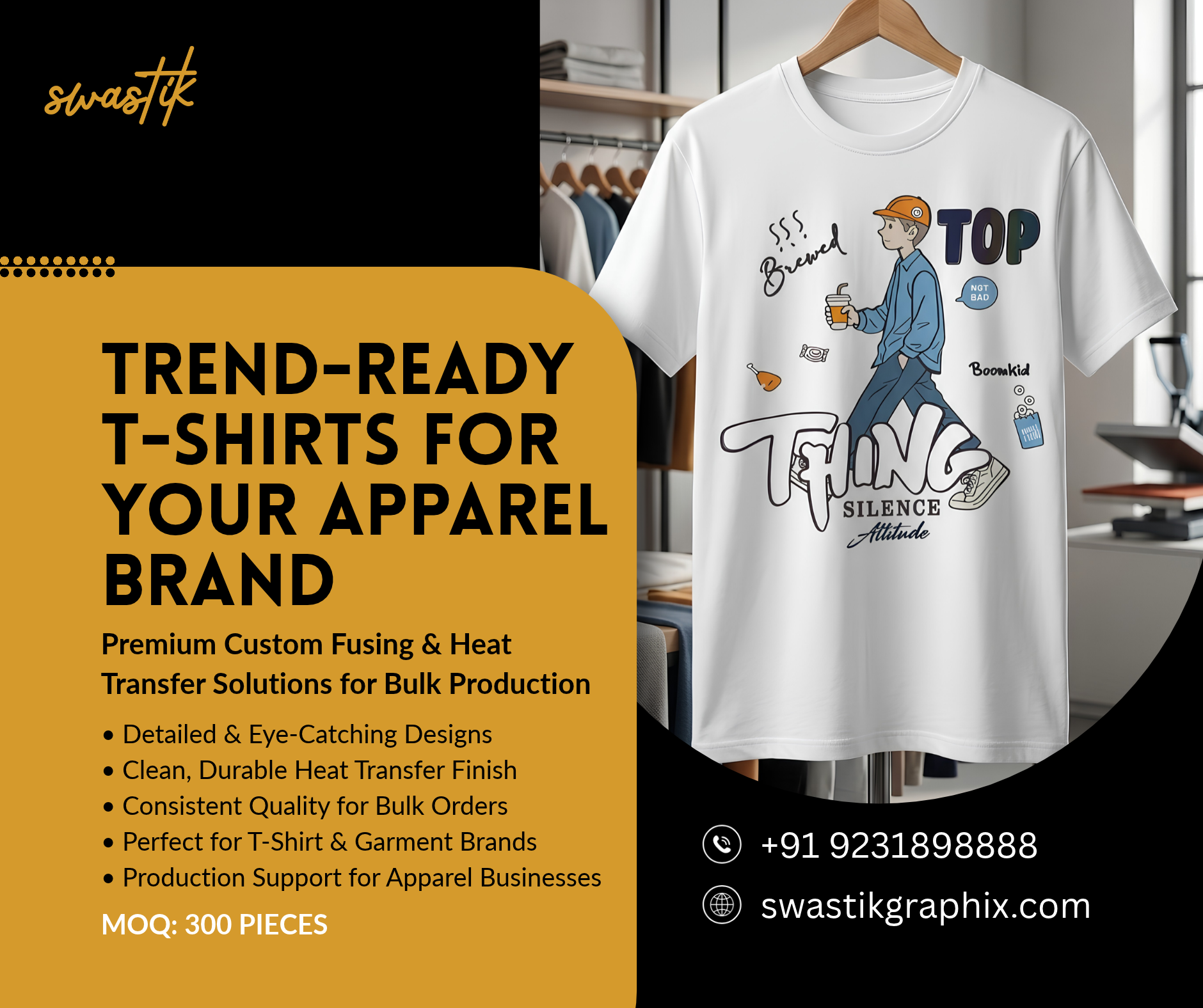  Best DTF Printing Services & Apparel Customization - Swastik Graphix