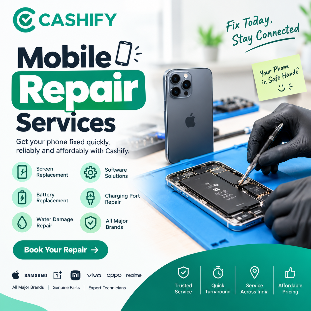  Mobile Repair Online: Book Your Phone Repair with Cashify