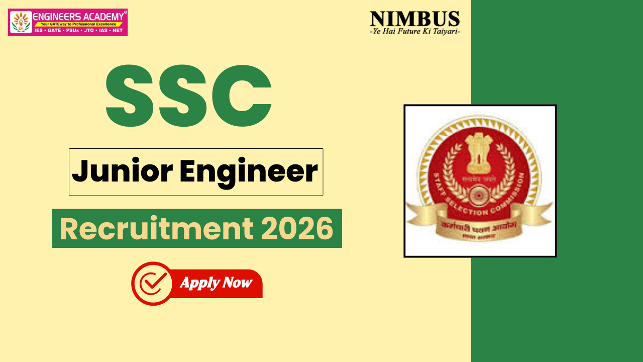  Understand the SSC JE Syllabus 2026  | Engineers Academy