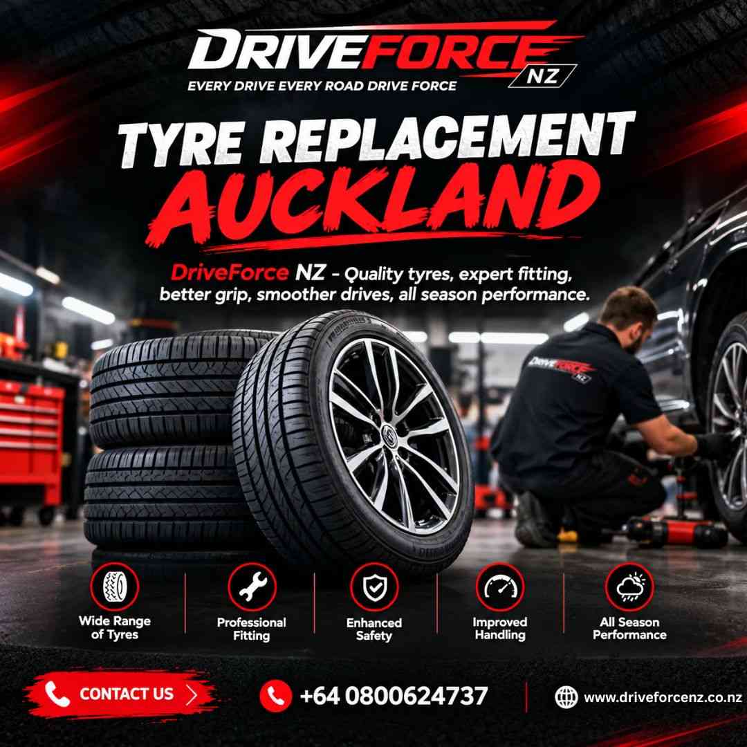  Tyre Replacement Auckland | Drive force