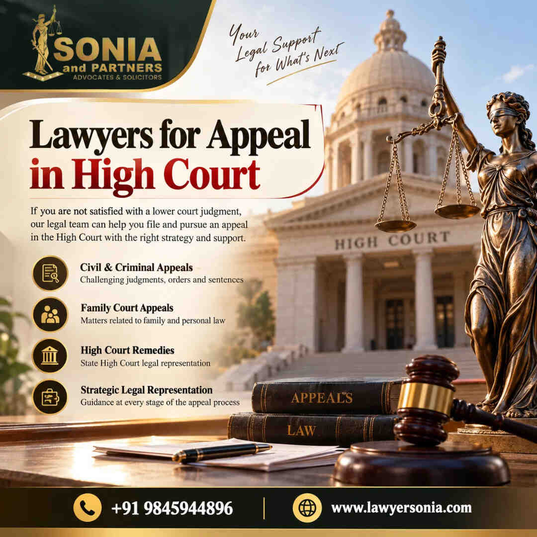  Lawyers for Appeal in High Court