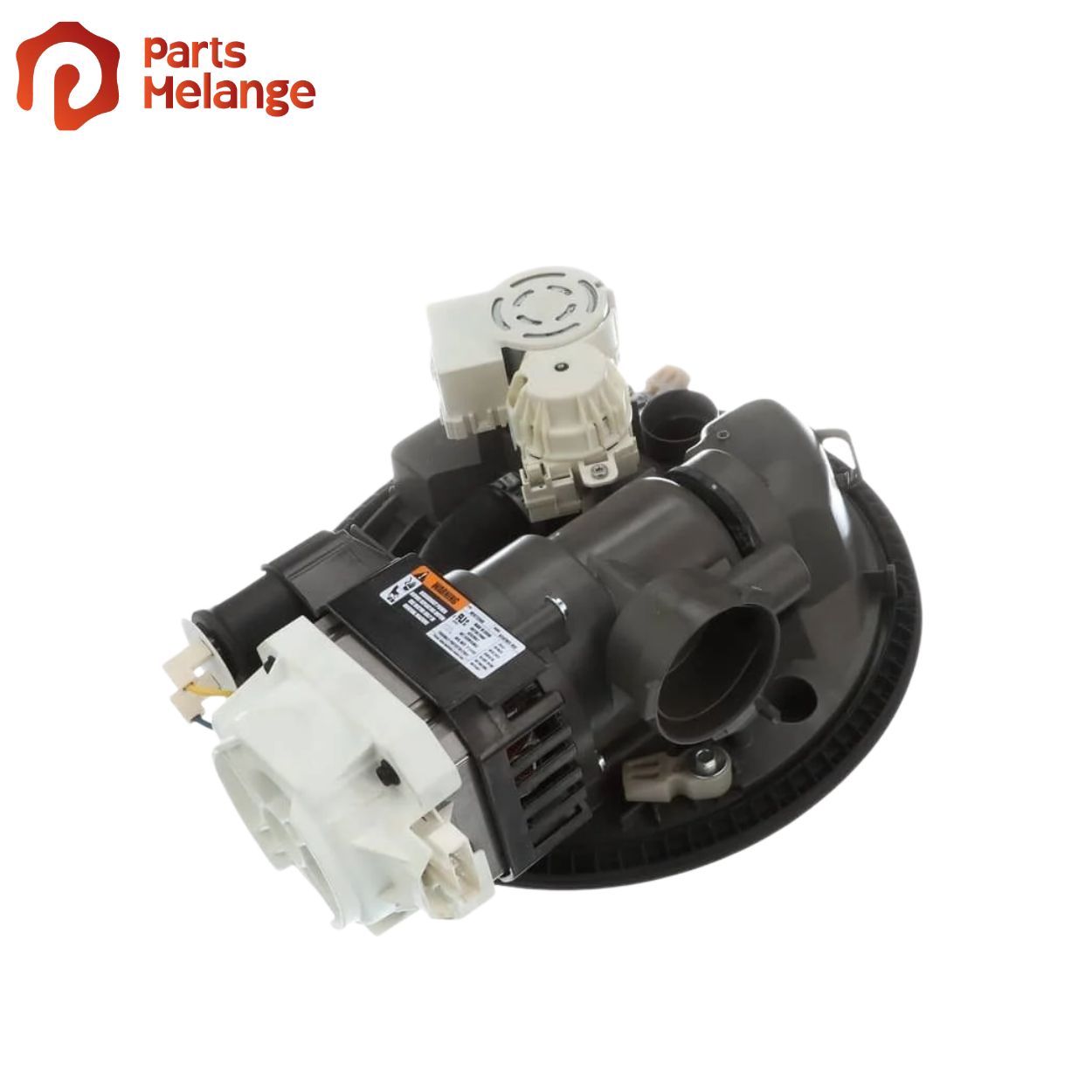  Whirlpool W10861526 Pump & Motor Assembly for Dishwasher