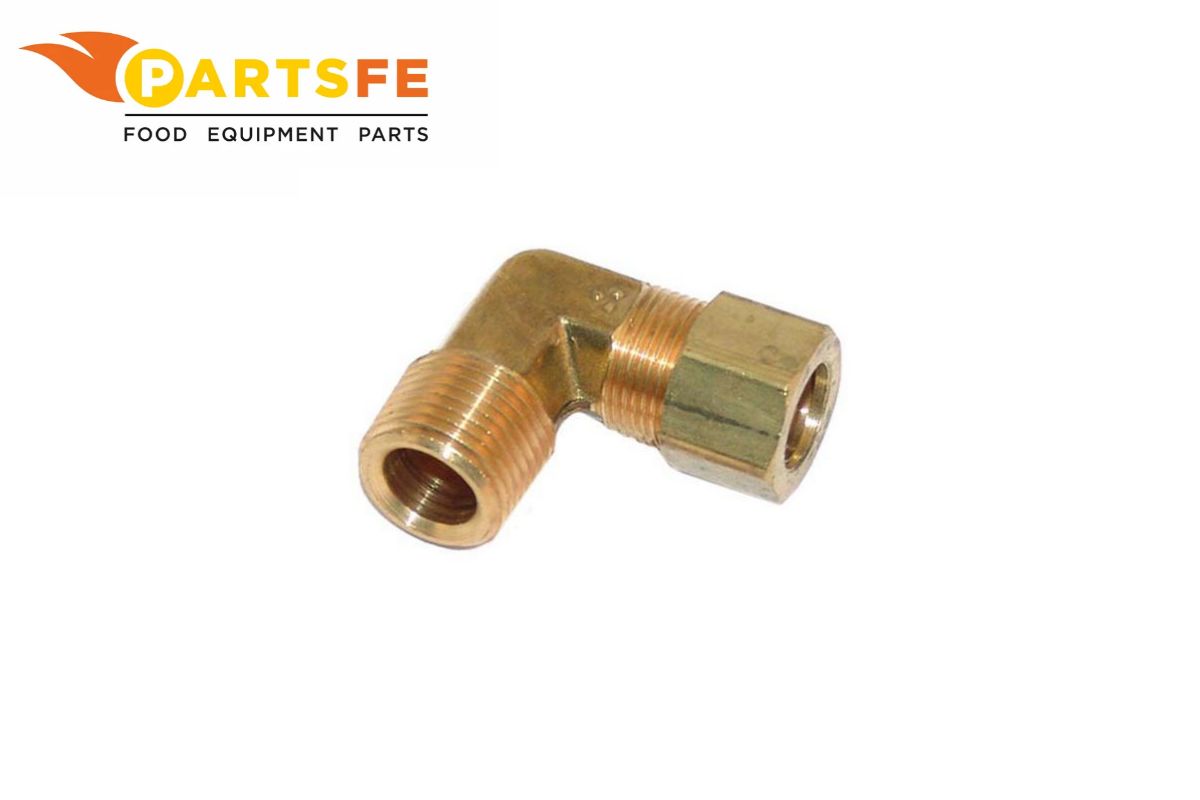  Hobart FP-085-68 Adapter 7/16 Tube X 3/8 MPT, EL