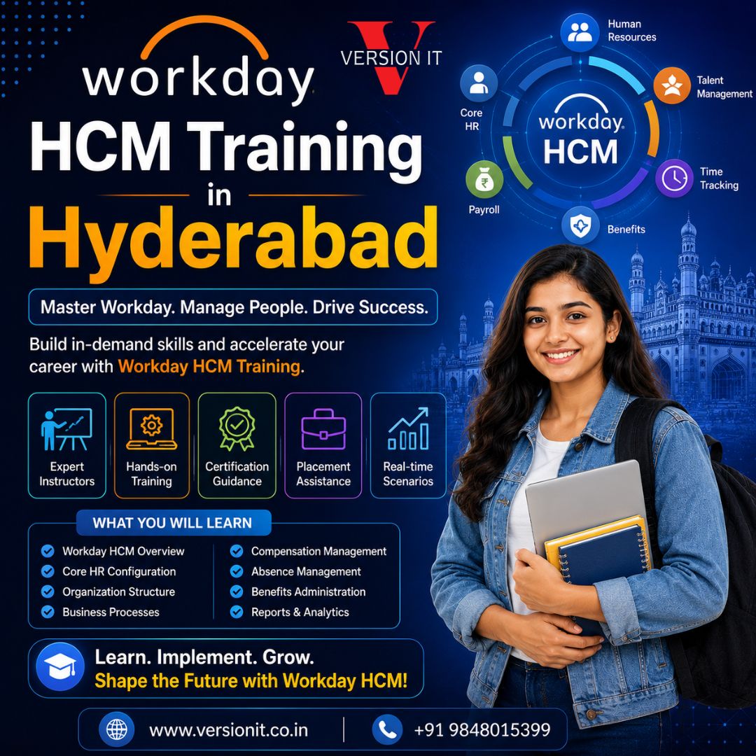  Workday HCM Training in Hyderabad for Future Skills
