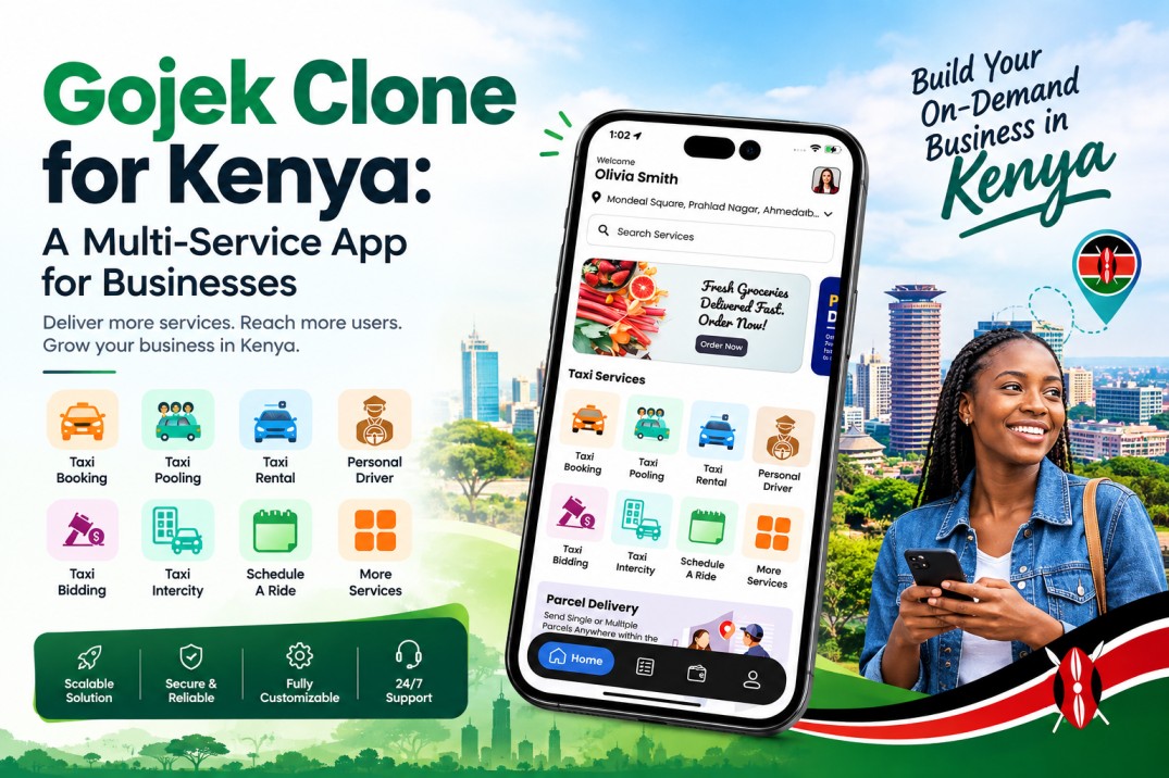  Gojek Clone for Kenya: A Multi-Service App for Businesses