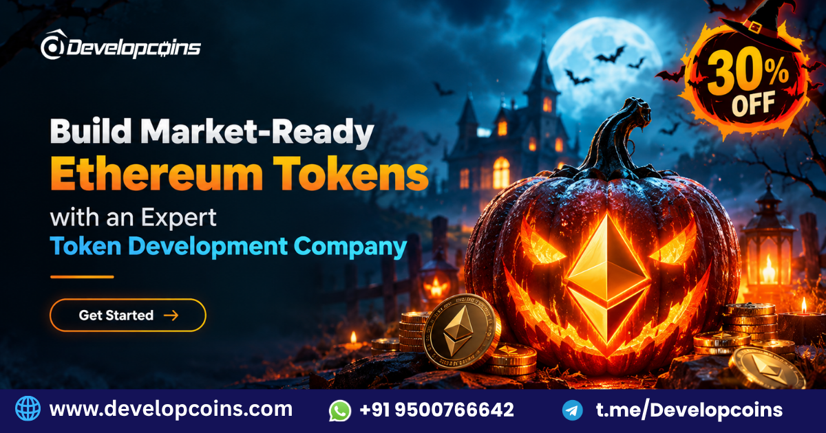 Build Market-Ready Ethereum Tokens with an Expert Token Development Company