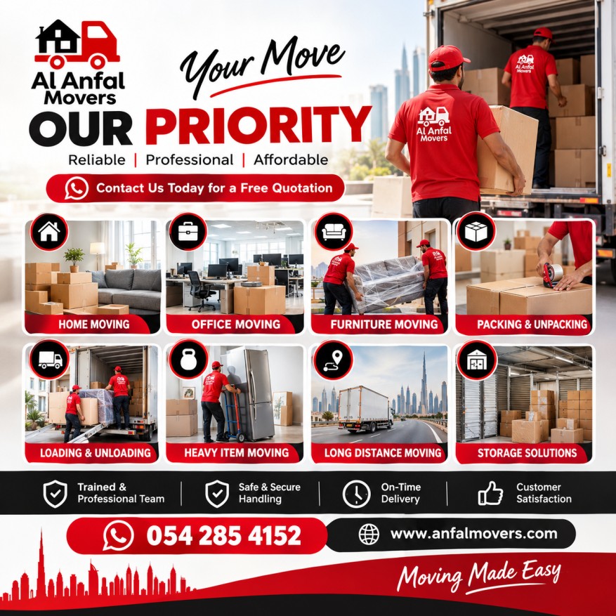  Moving Made Simple with Al Anfal Movers