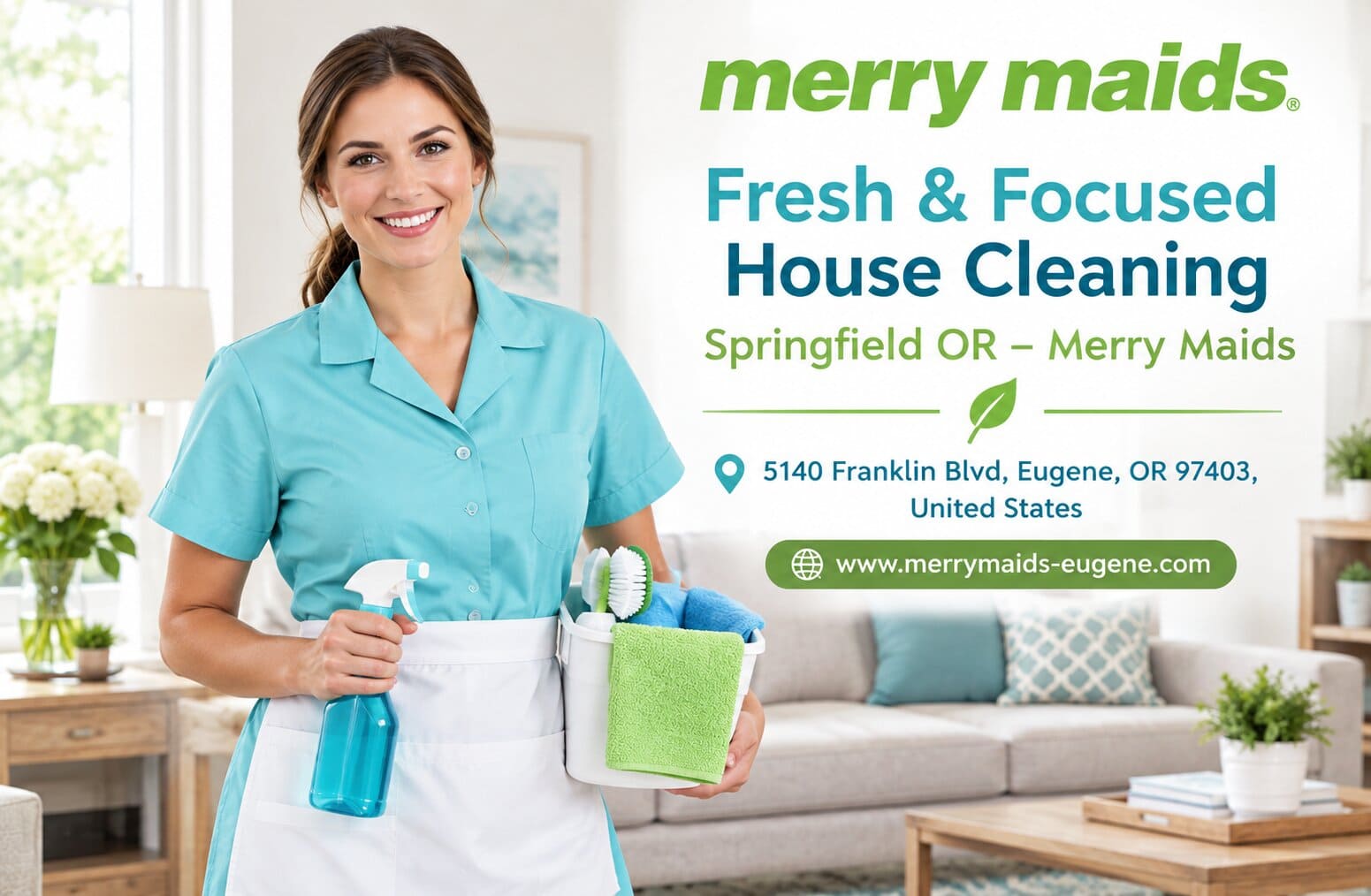  Fresh & Focused House Cleaning Springfield OR – Merry Maids