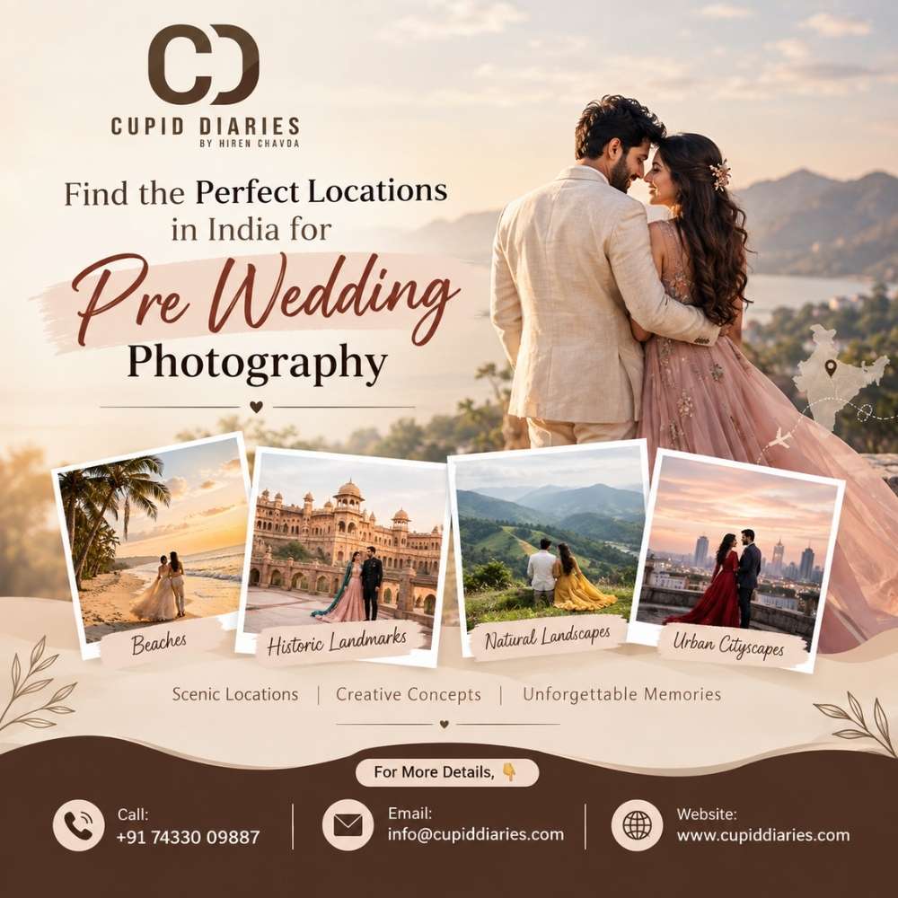  Find the Perfect Locations in India for Pre Wedding Photography – Cupid Diaries