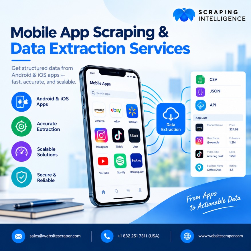  Automated Mobile App Scraping Services for Businesses