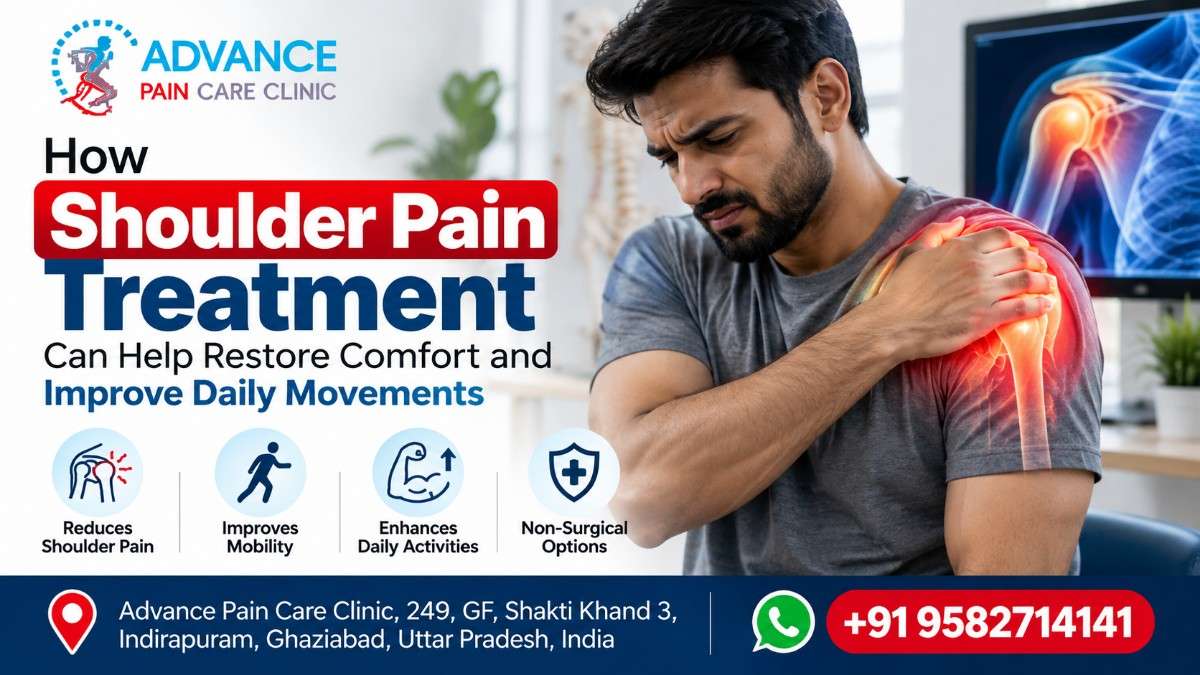  Understanding Shoulder Pain Treatment in Indirapuram for Mobility
