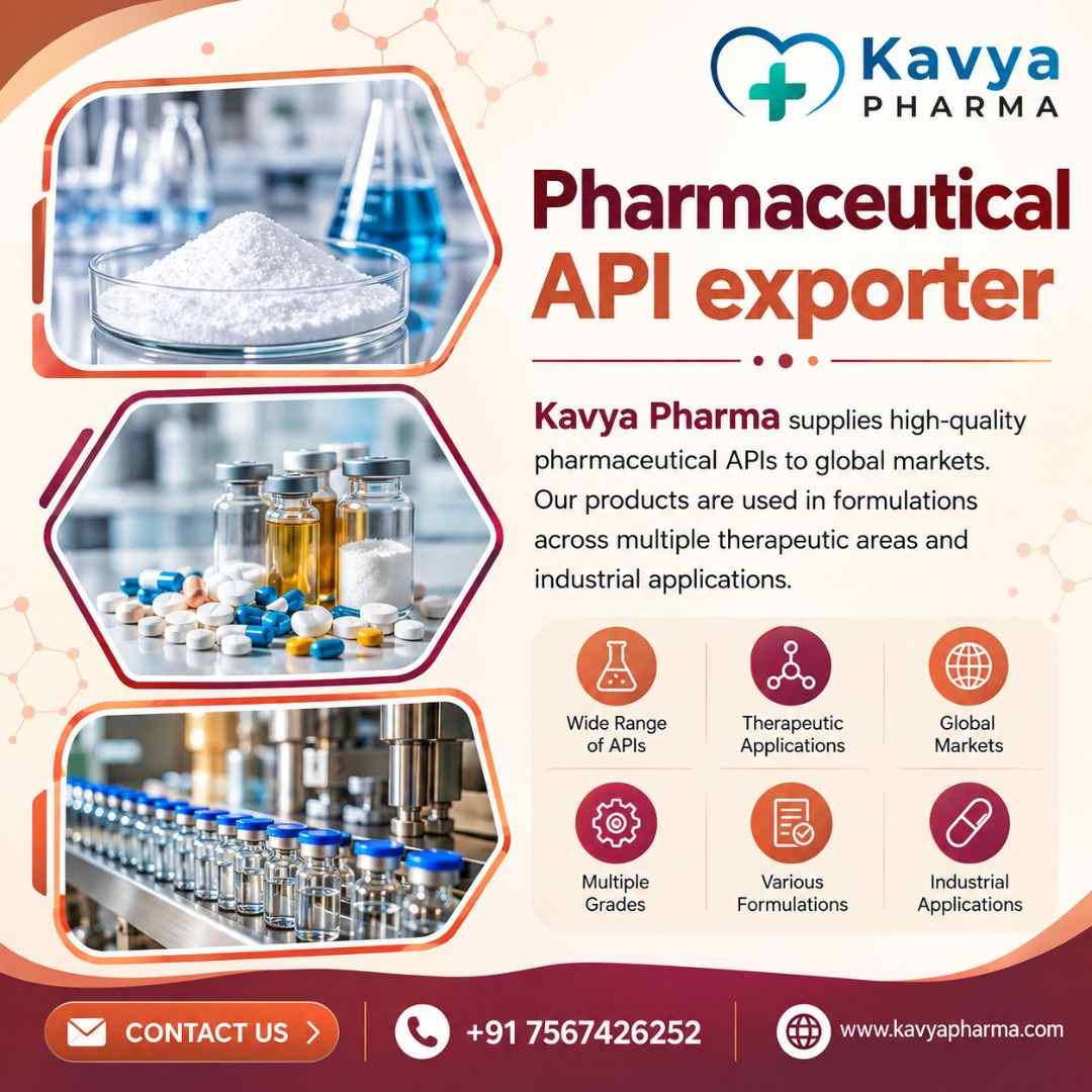  Pharmaceutical API exporter | Kavya pharma