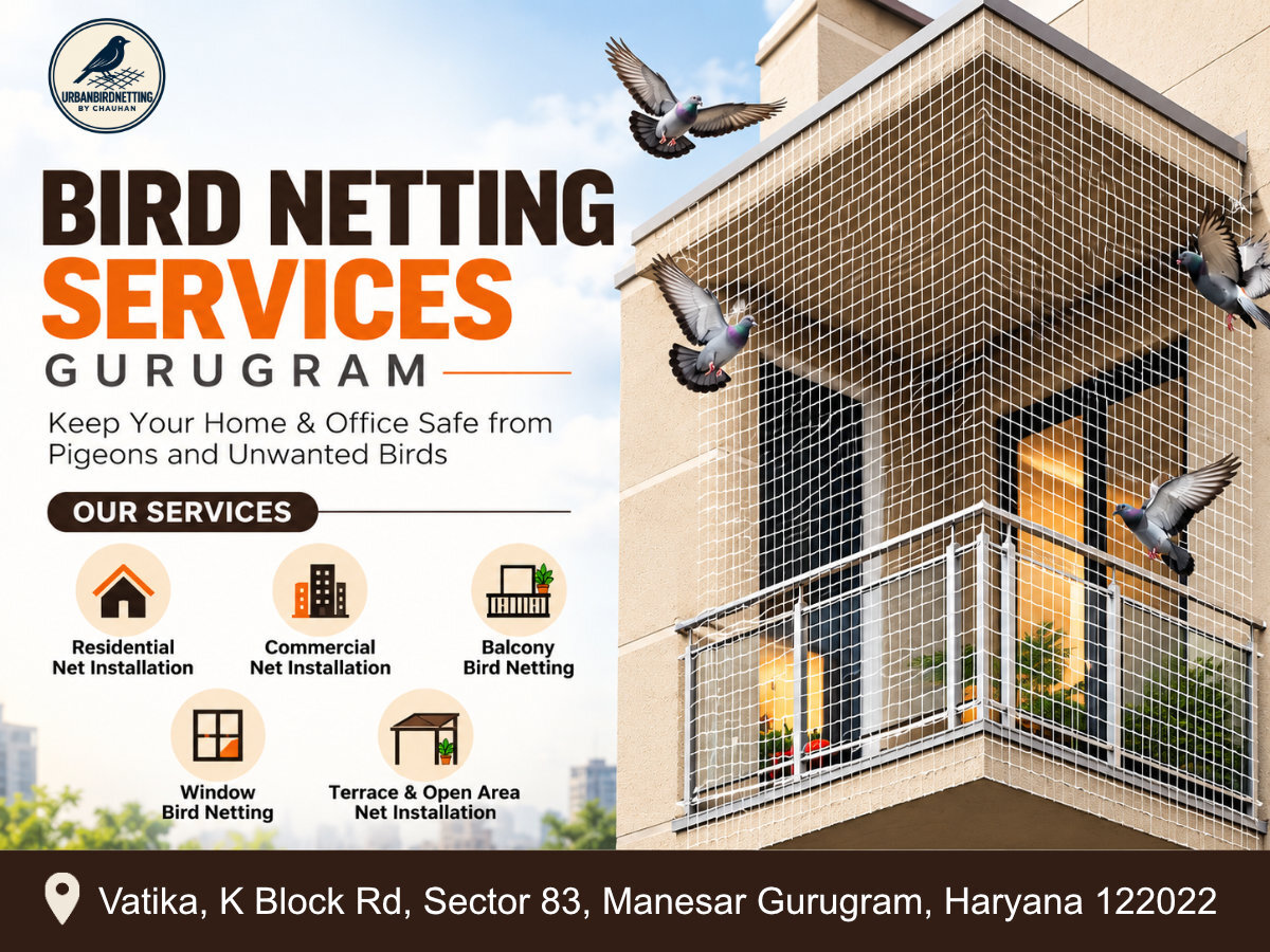  Trusted Bird Netting Services in Gurugram