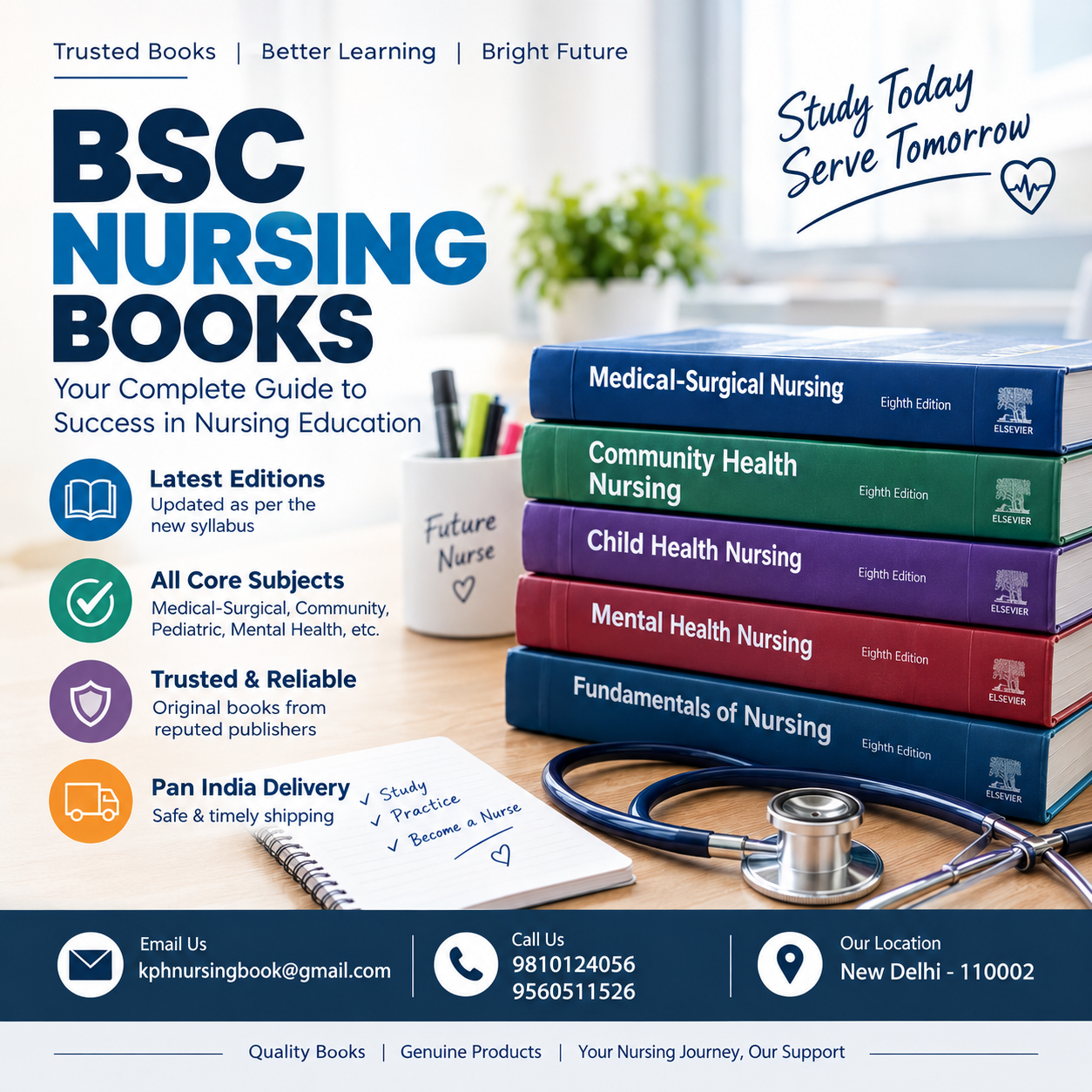  BSC Nursing Books for Nursing Students