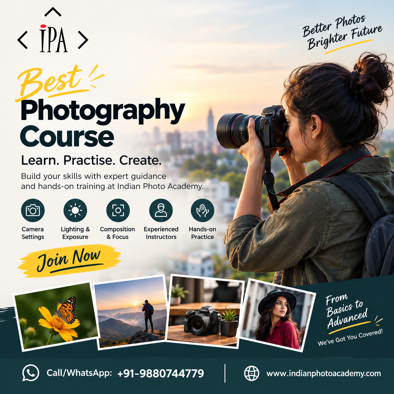  IPA best photography course in Bangalore