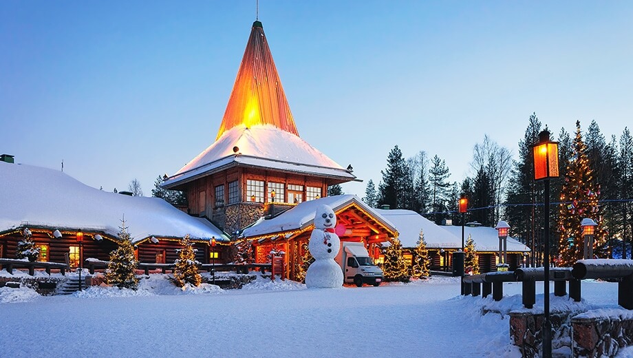  Experience Santa Claus Village and Northern Lights in Lapland
