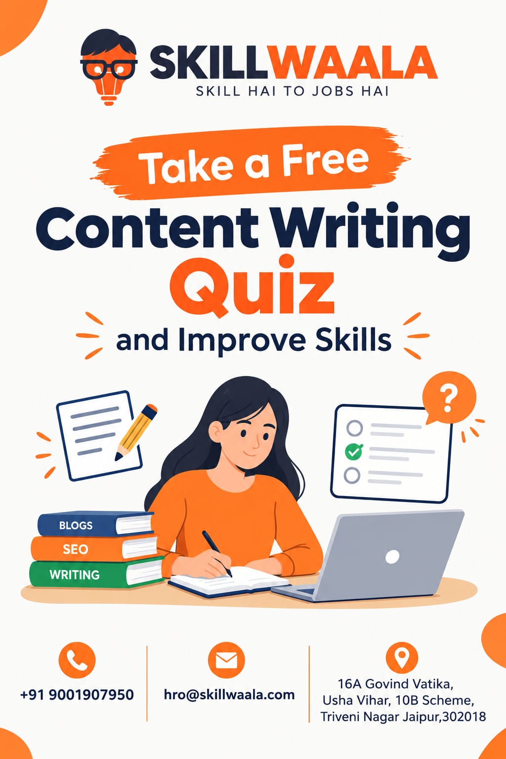  Take a Free Content Writing Quiz and Improve Skills