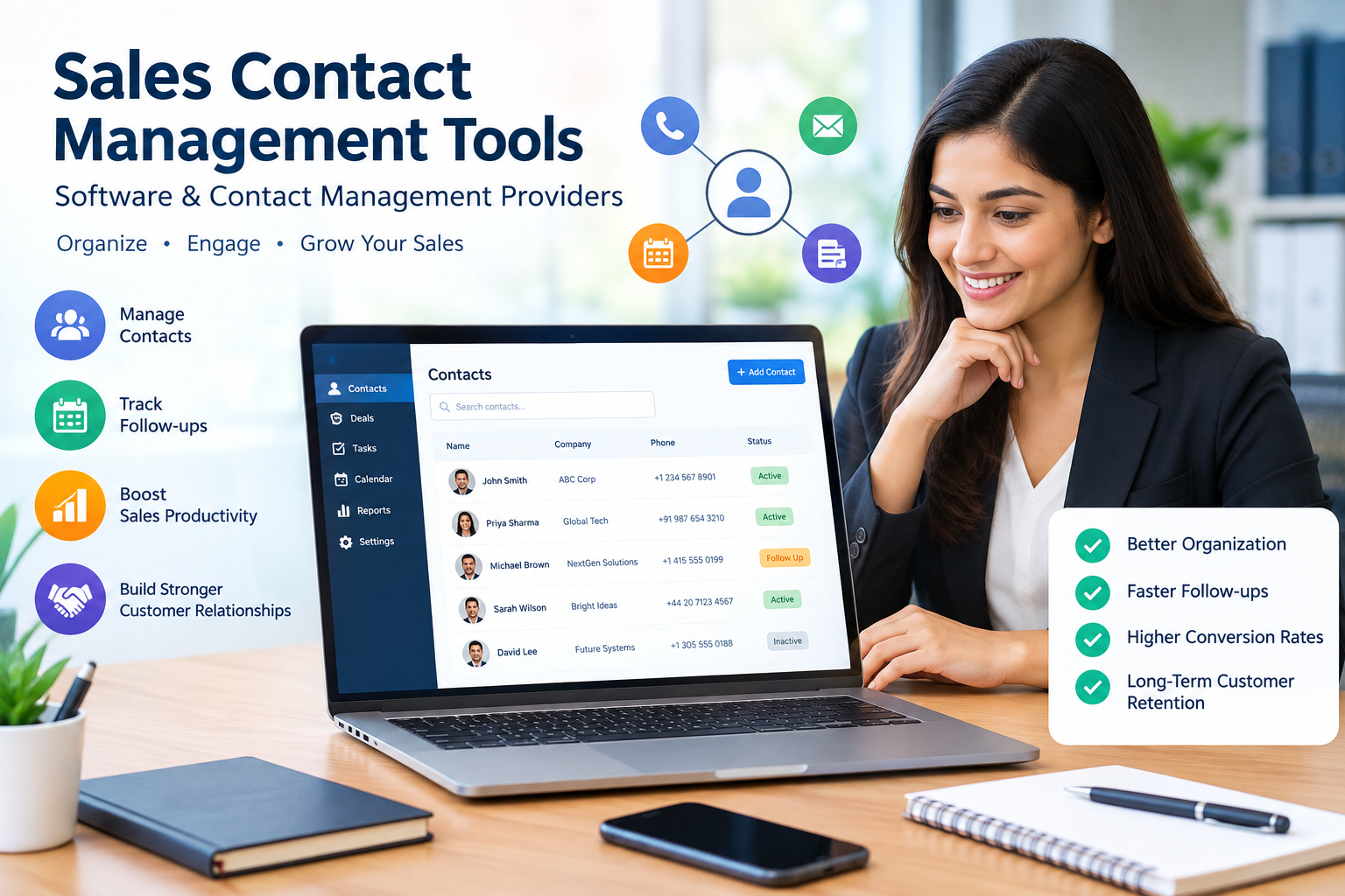  Sales Contact Management Tools | Software & Contact Management Providers