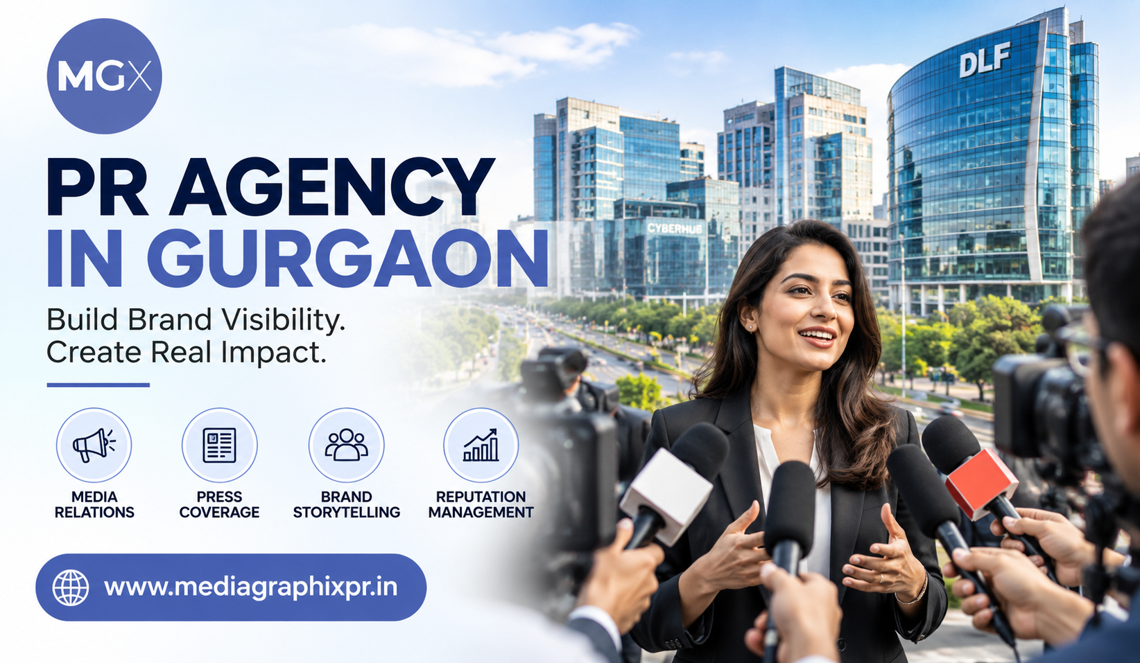  PR Agency in Gurgaon for Brand Visibility | MediagraphixPR
