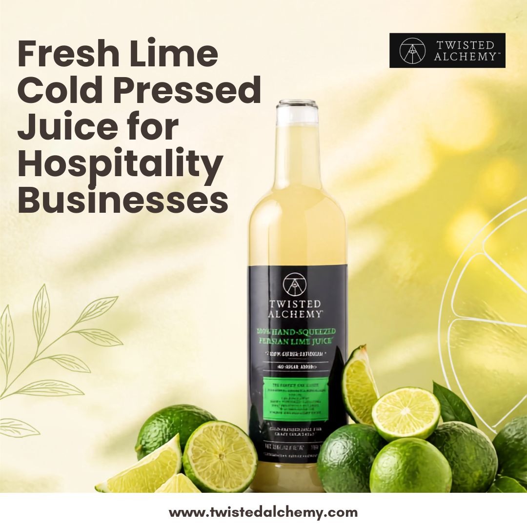  Fresh Lime Cold Pressed Juice for Hospitality Businesses