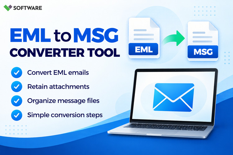  EML to MSG Converter Tool for Bulk Email Conversion