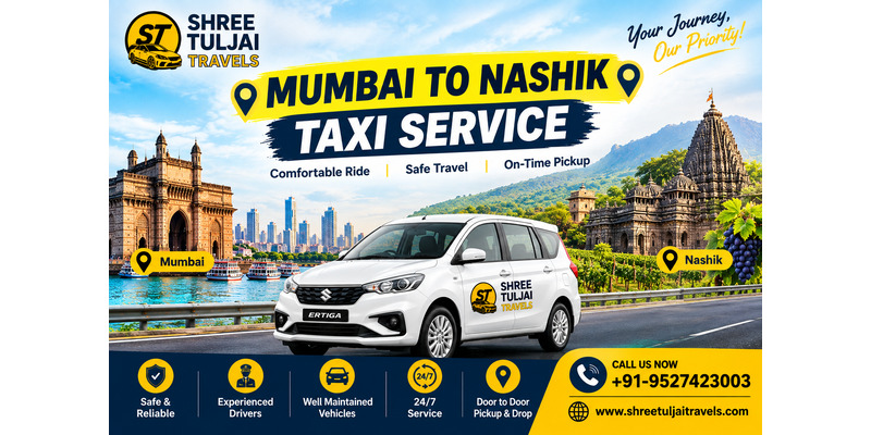  Mumbai to Nashik Taxi | Full-Day Cab Hire for Sightseeing