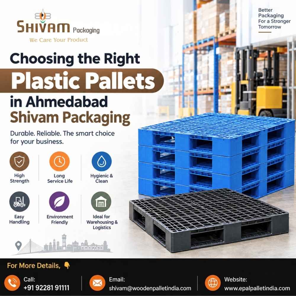  Choosing the Right Plastic Pallets in Ahmedabad – Shivam Packaging