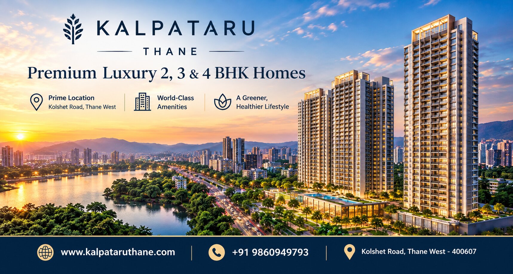  Kalpataru Thane | Premium Luxury 2, 3 & 4 BHK Homes