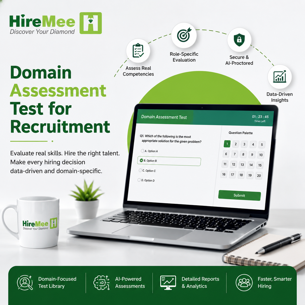  Domain Assessment Test for Recruitment