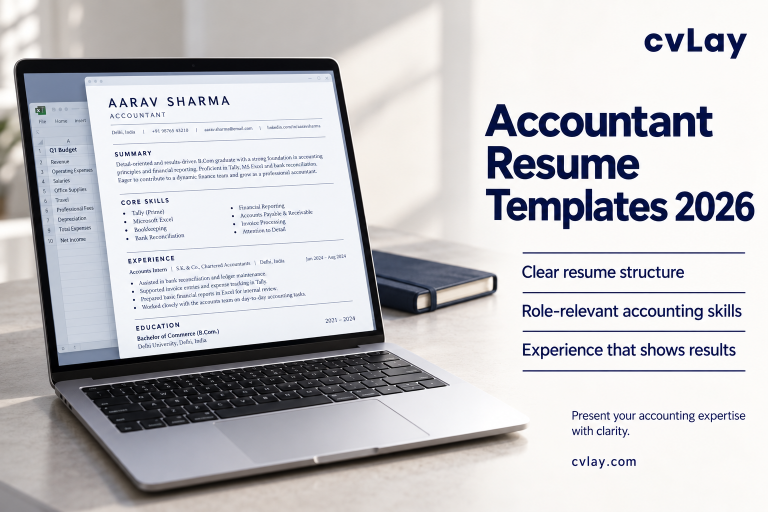  Accountant Resume Templates 2026 | CvLay