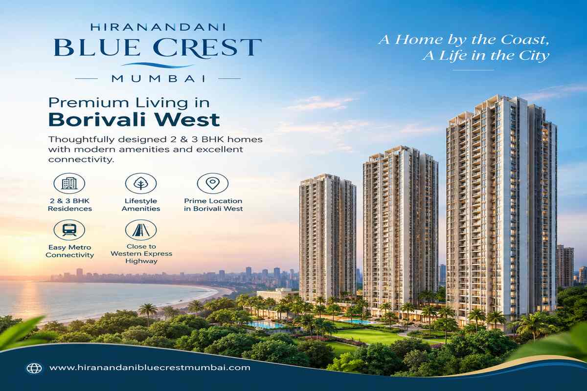  Hiranandani Blue Crest Mumbai | Premium Homes Near Gorai