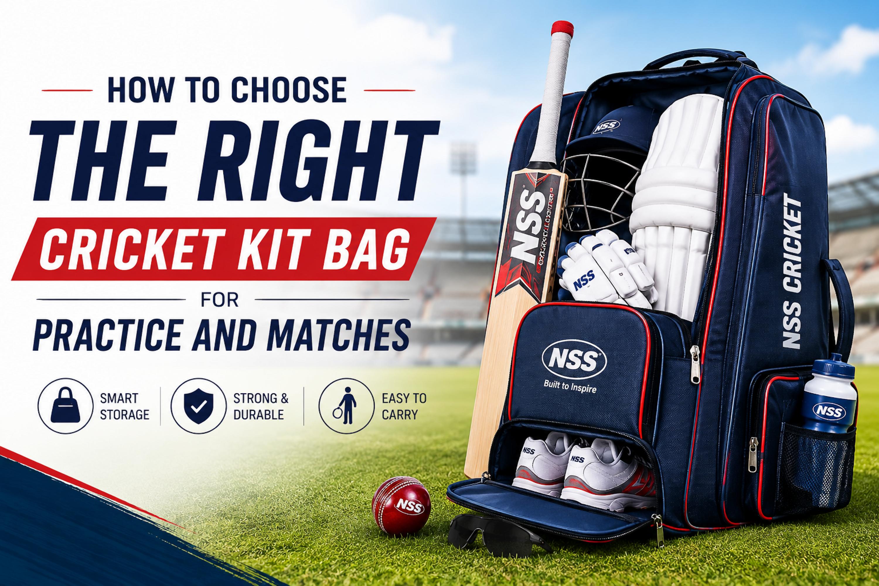  Buy Cricket Kit Bags Online for Practice & Matches