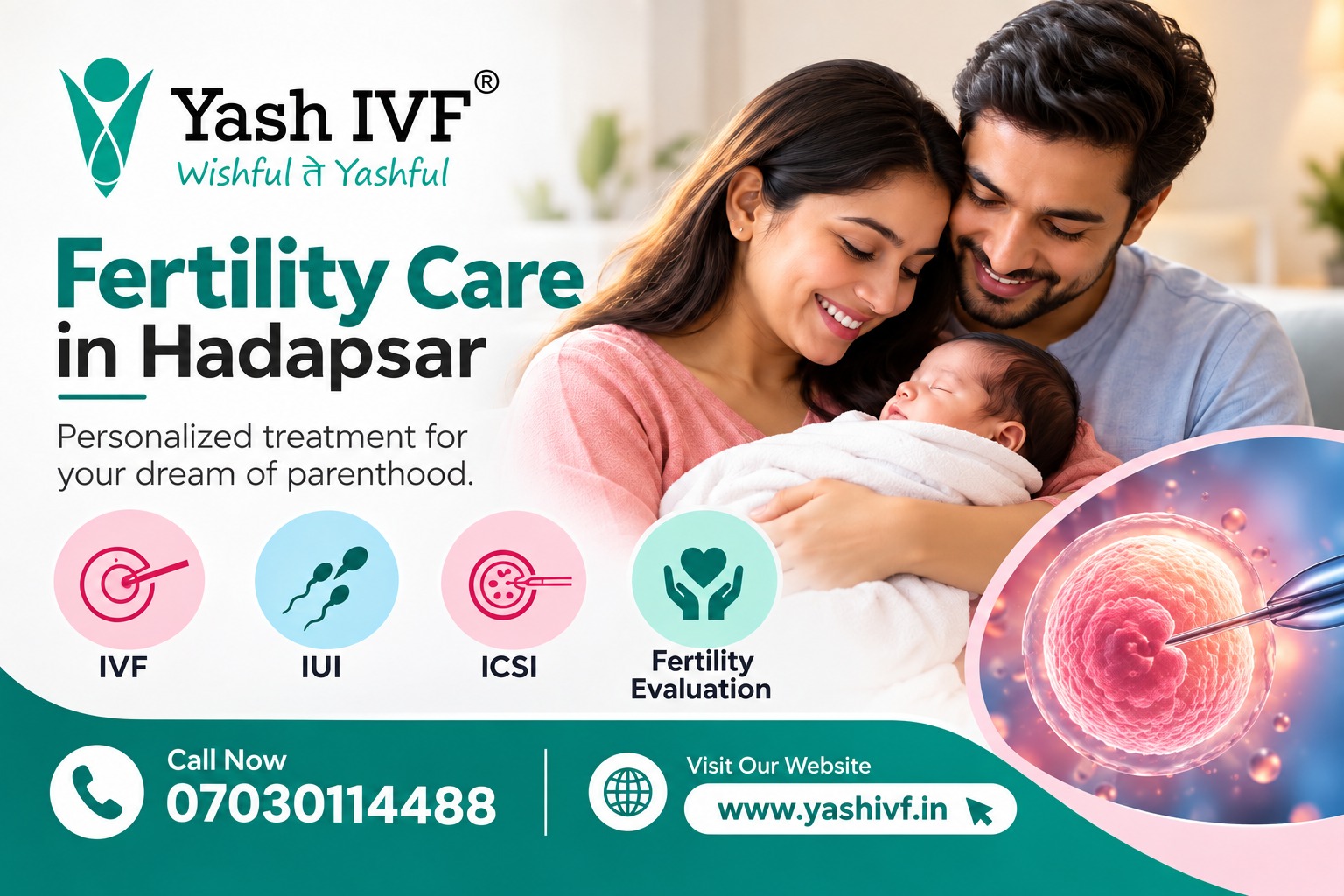  Fertility Center In Hadapsar Pune- Yash IVF