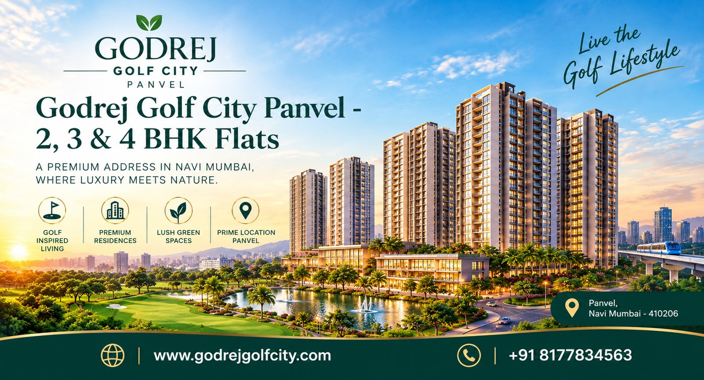  Godrej Golf City Panvel - 2, 3 & 4 BHK Flats Navi Mumbai