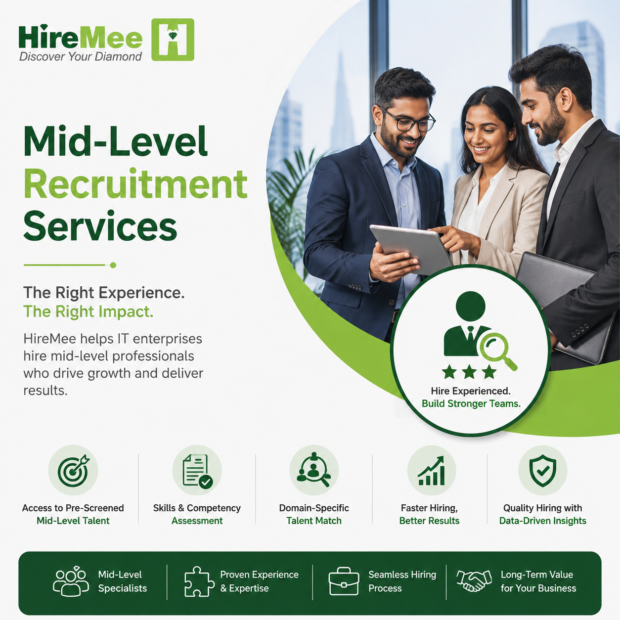  Mid-Level Recruitment Services