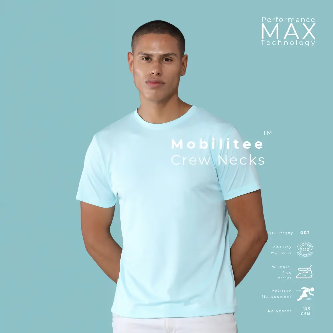  Mobilitee Crew Neck T-shirts