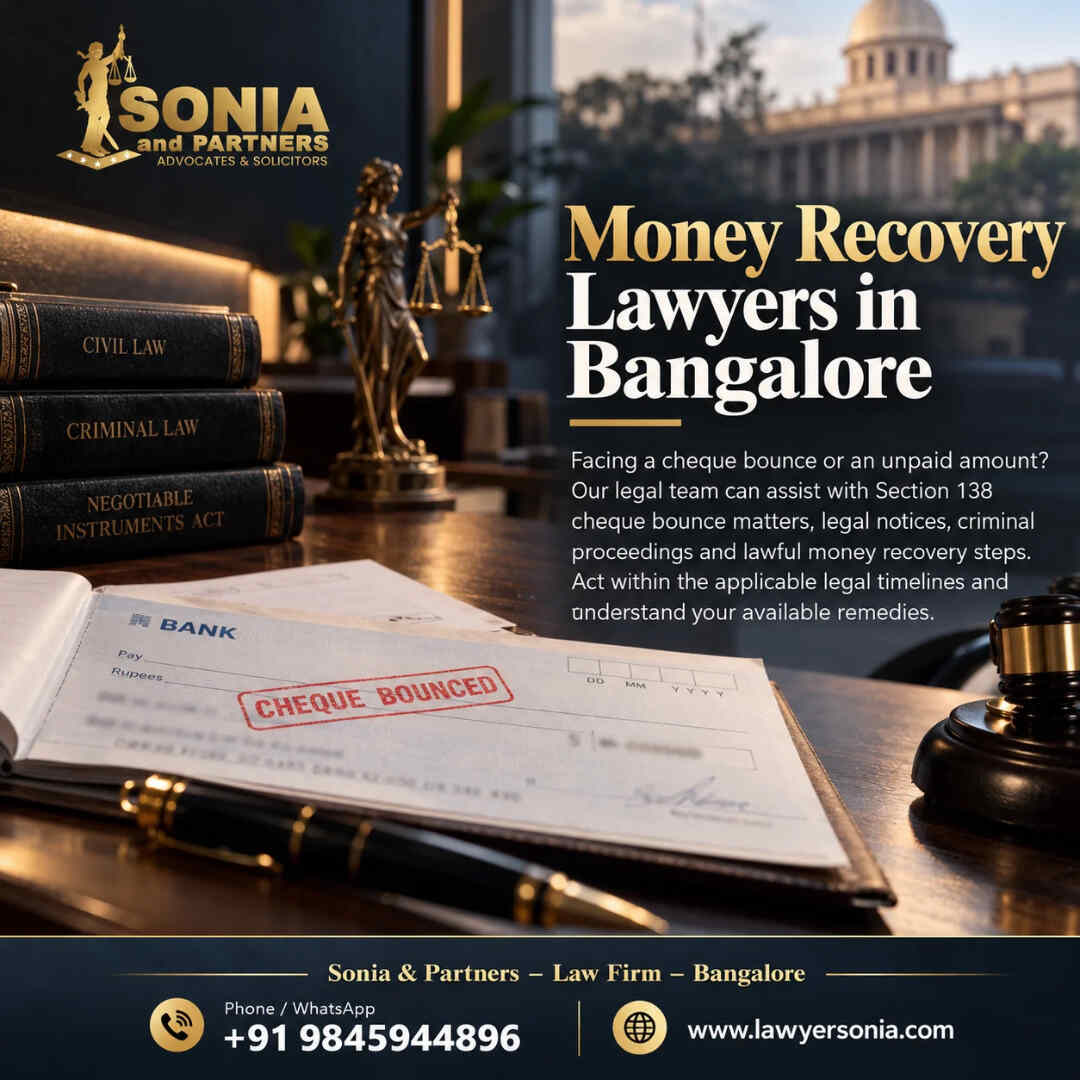  Money Recovery Lawyers in Bangalore |Business Dispute Resolution Bangalore