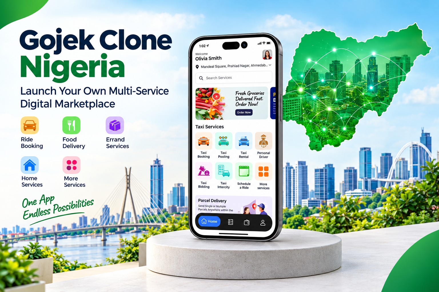  Gojek Clone Nigeria: Launch Your Own Multi-Service Digital Marketplace