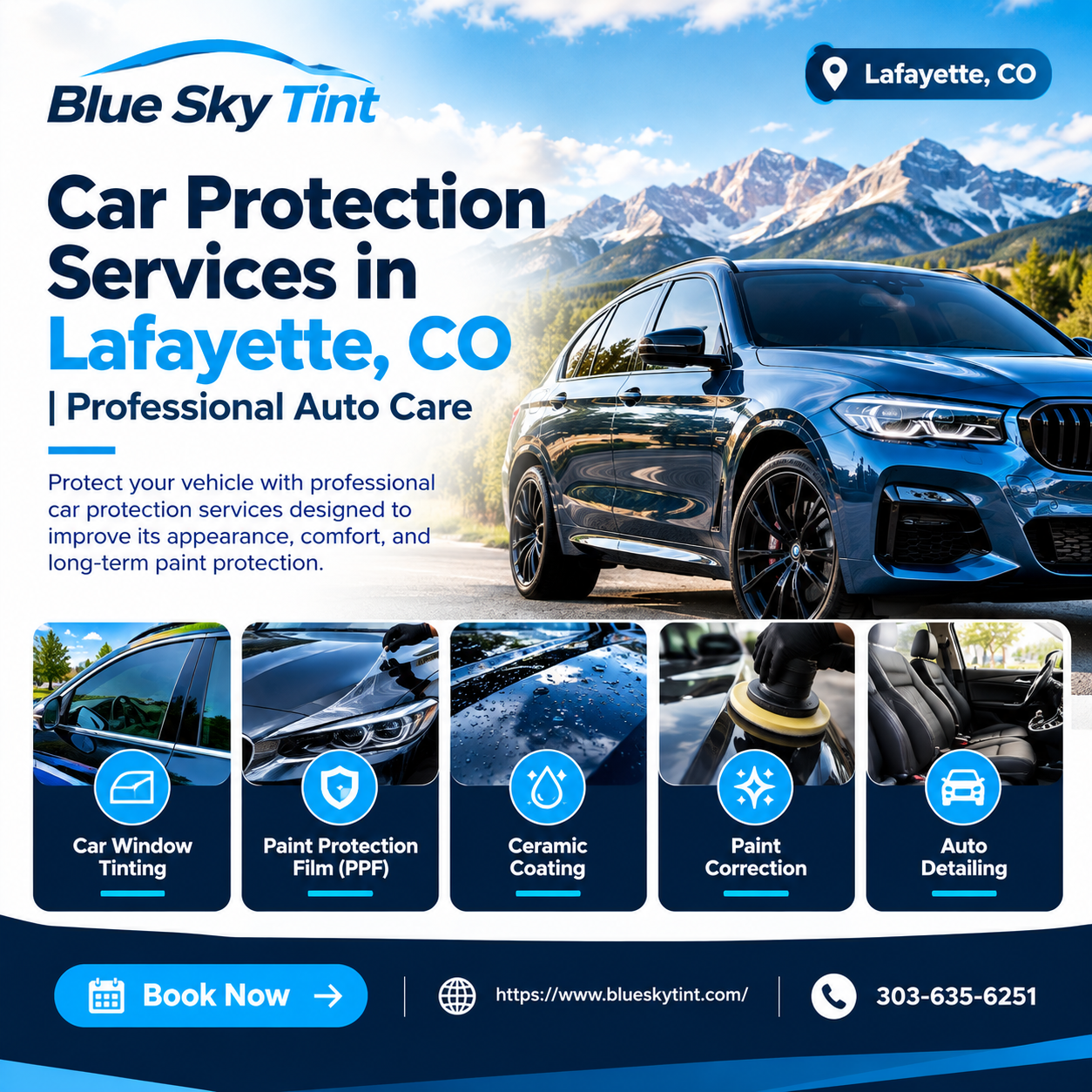  Lafayette, CO Car Protection Services | Professional Vehicle Care