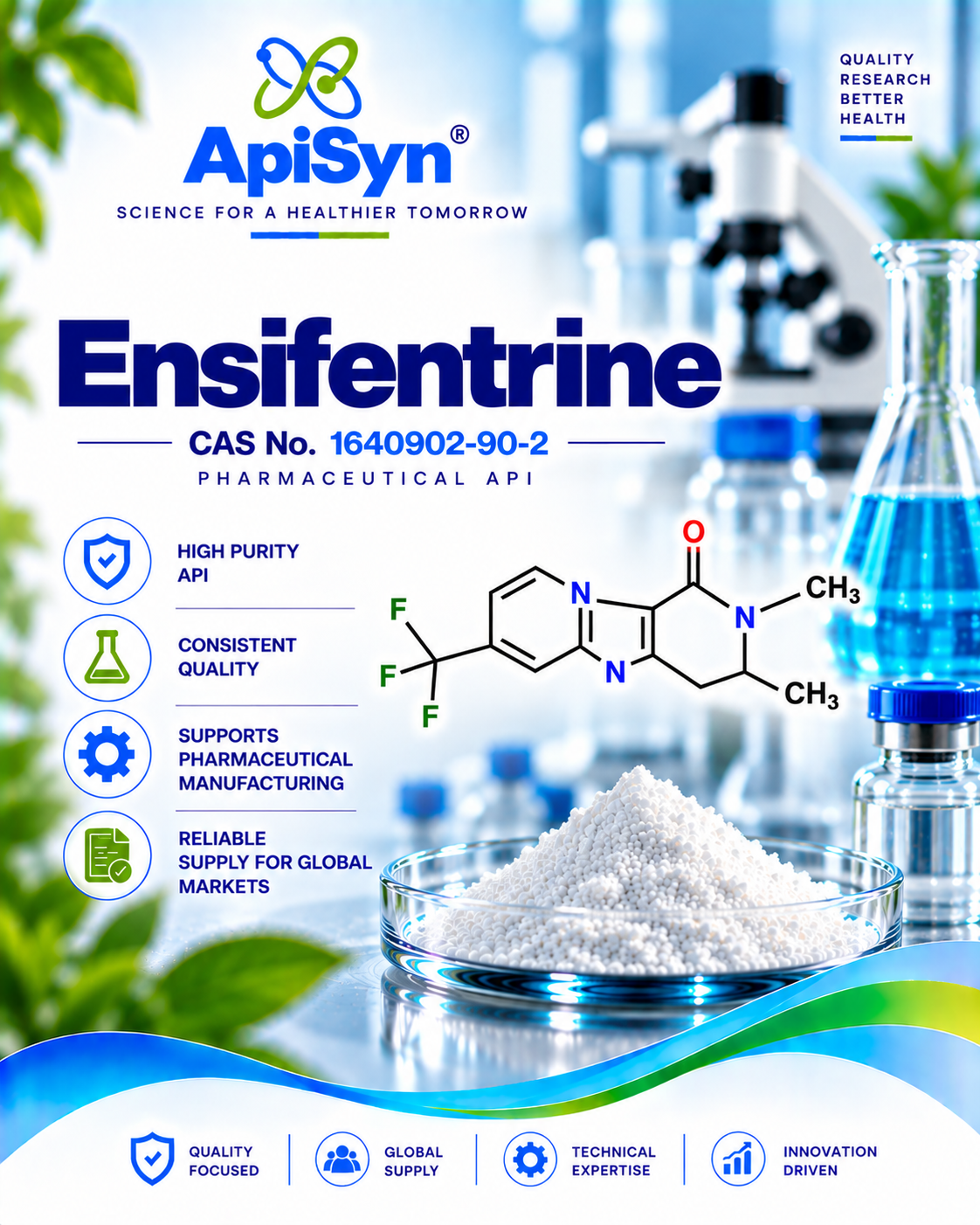  Ensifentrine API Manufacturer & Supplier | ApiSyn