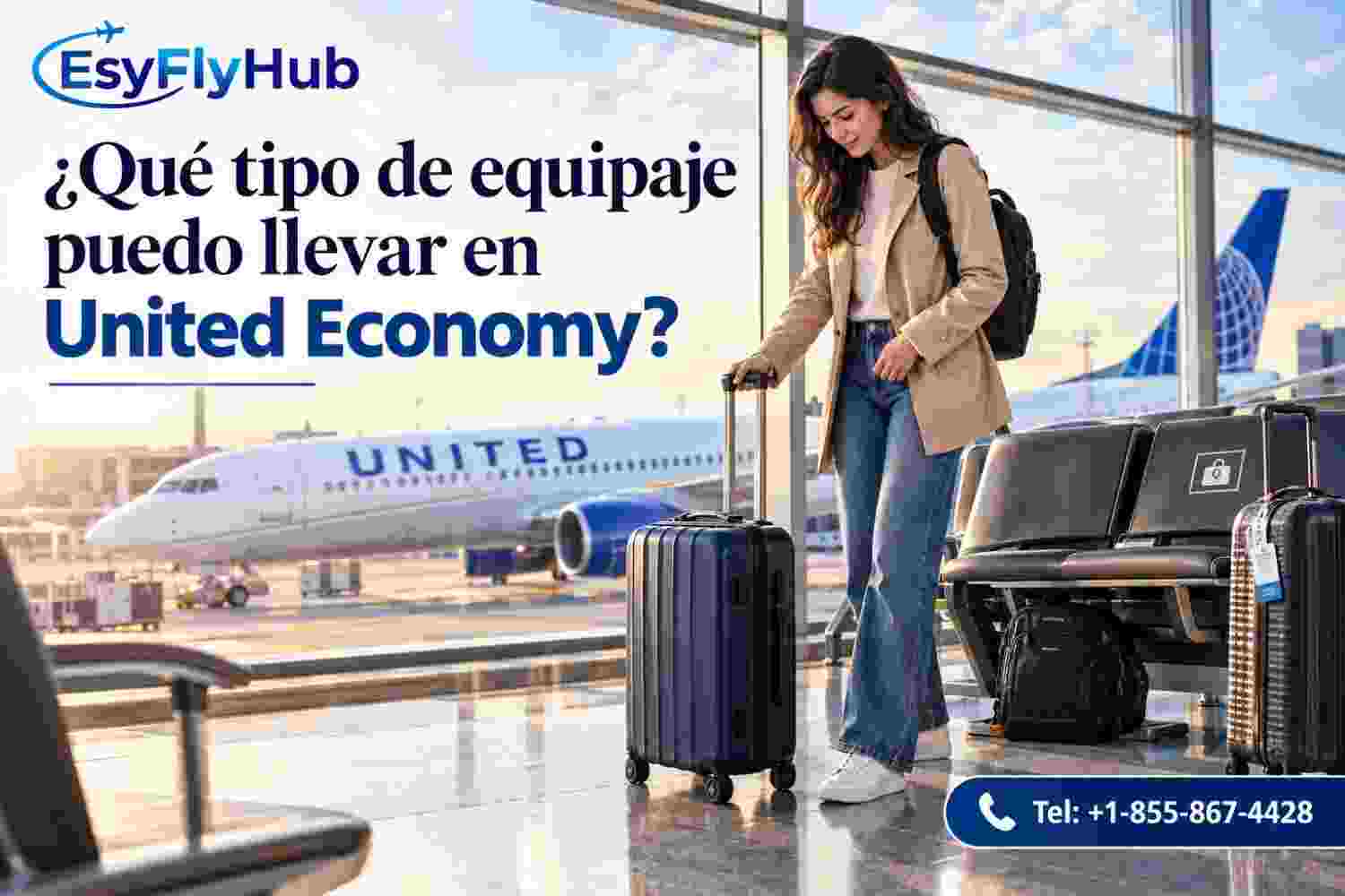  Política de Equipaje de United Airlines Antes de Viajar