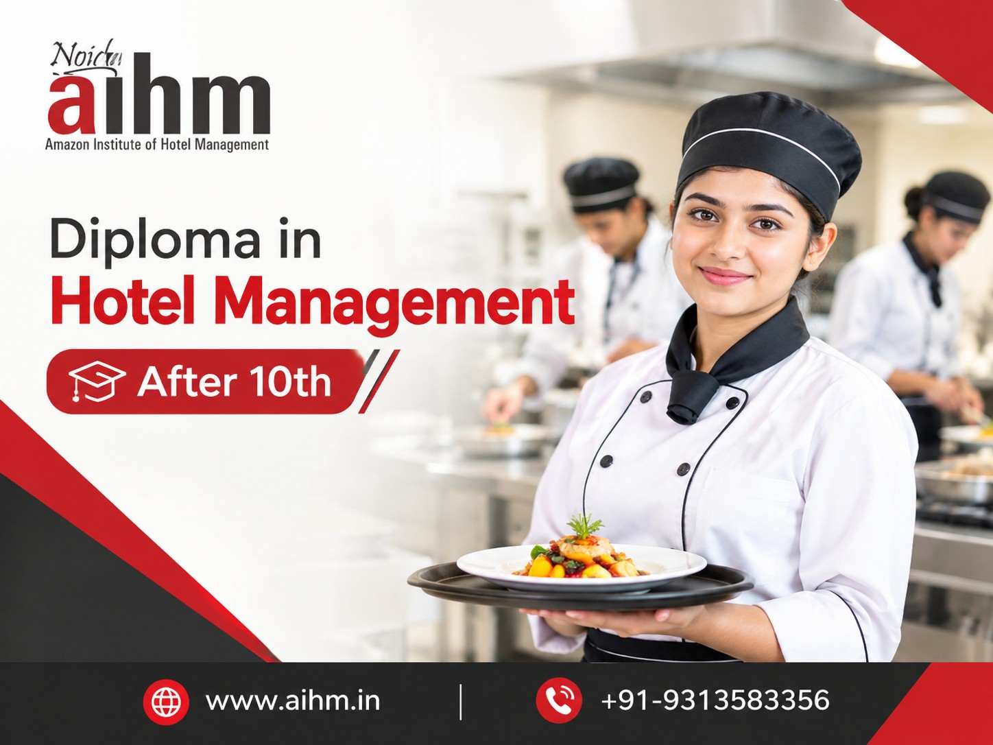  Diploma in Hotel Management After 10th in Noida