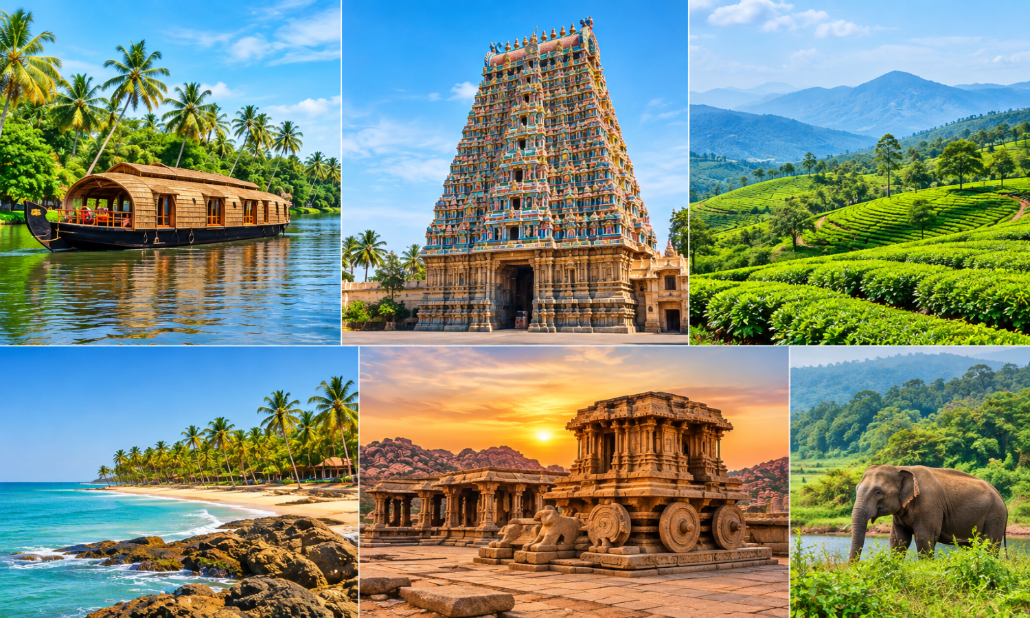  Top Places to Visit in South India