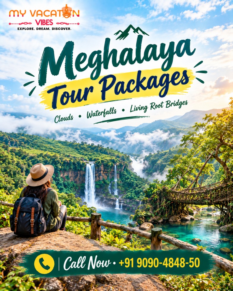 Explore Meghalaya Tour Packages Now +91 9090-4848-50