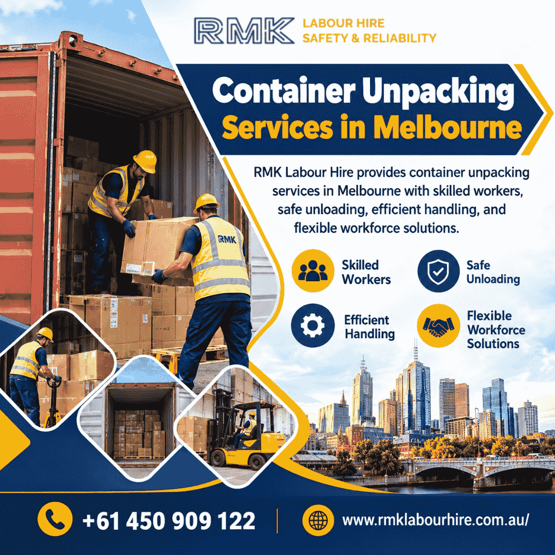  Container Unpacking Services in Melbourne
