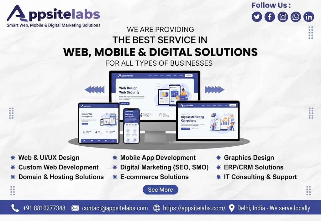  Best Website Developers in Delhi for Modern Web Solutions